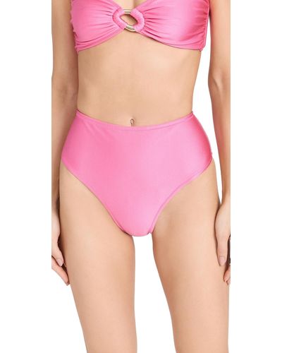 Shani Shemer Hani Hemer Vinceta Bikini Bottom Roe Bloom - Pink