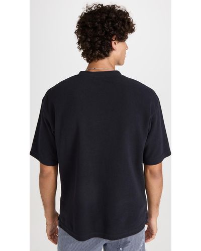 Theory Kyrie Surf Terry Tee - Black