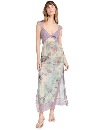 Free People Free Peope Suddeny Fine Maxi Sip - White
