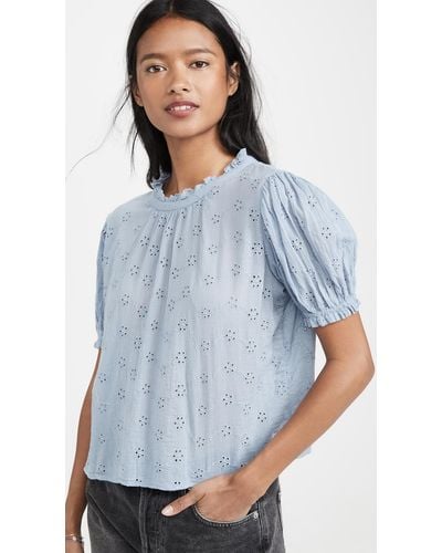 Free People Letters To Juliet Top - Blue