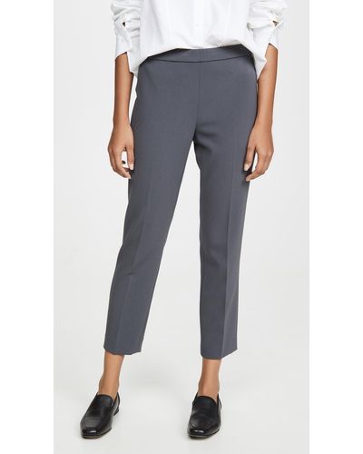 Theory Basic Pull On Pant Cl - Blue