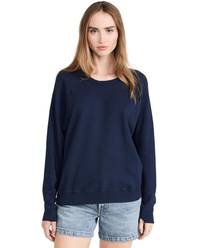 The Great The College Sweatshirt - Blue