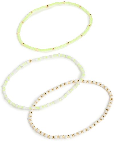 Gorjana Poppy Gem Bracelet Set - Multicolor