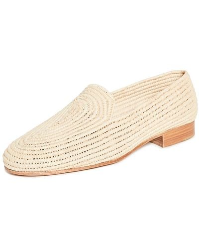 Carrie Forbes Atlas Loafers - Natural