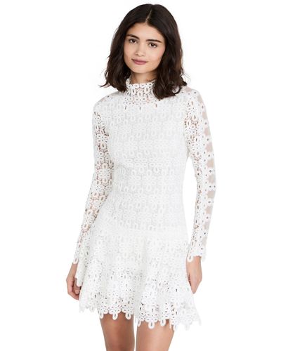 Jonathan Simkhai Joy Lace Mini Dress - White