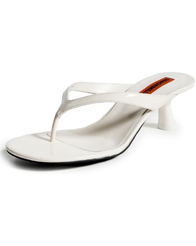 Simon Miller F106 Beep Thong Sandals - White
