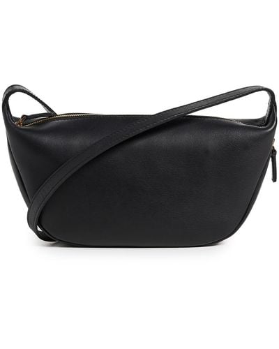 Madewell The Sling Crossbody Bag In Leather - Black