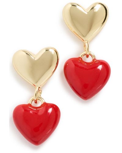 Gorjana Amour Earrings - Red