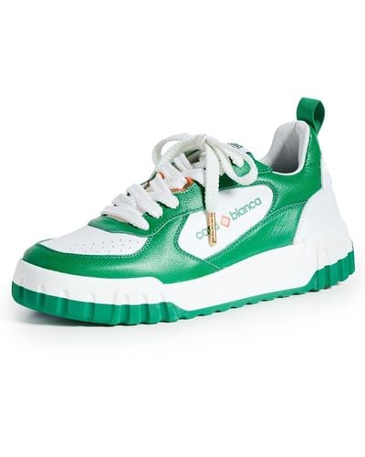 Casablancabrand Green Tennis Court Sneakers