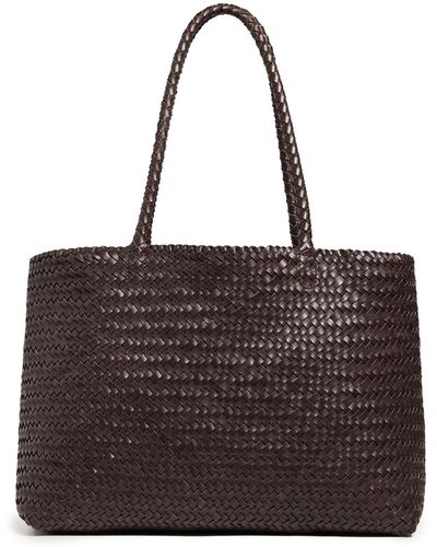 Madewell Transport Early Weekender Woven Tote - Brown