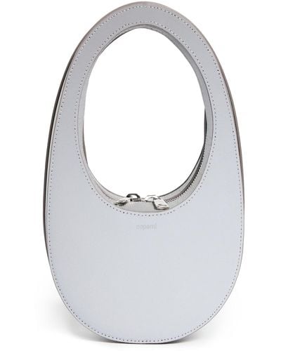 Coperni Reflective Mini Swipe Bag - White