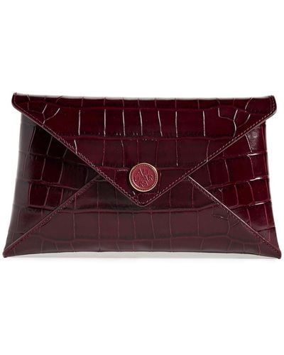Altuzarra Envelope Clutch - Red
