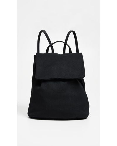 BAGGU Canvas Mini Backpack - Black
