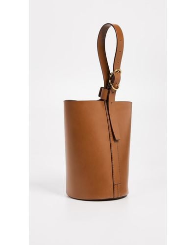 Trademark Small Classic Bucket Bag - Brown