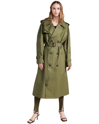 Wardrobe NYC Closet. Nyc Trench Coat Miitary - Green