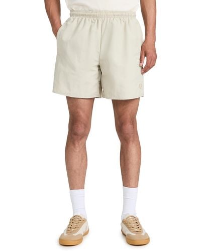 Fred Perry Shell Shorts - Natural