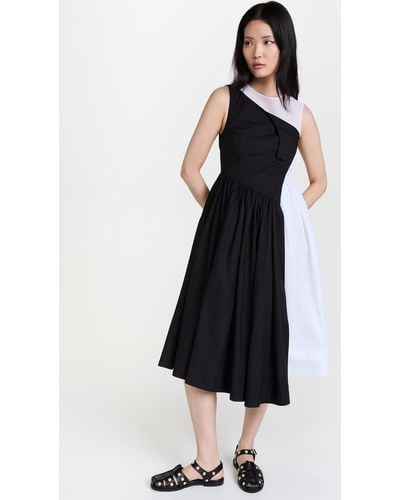 Sandy Liang Tiguan Dress - Black