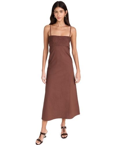Seven Wonders Edora Maxi Dress Chocoate - Brown