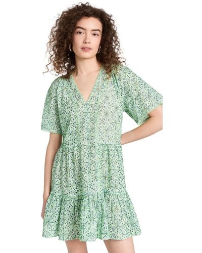 Shoshanna Tunic Ini Dress - Green