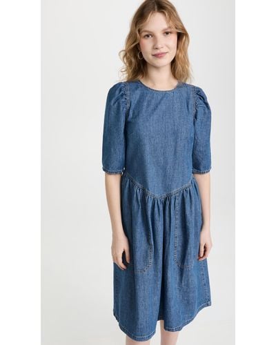L.F.Markey Kellen Dress - Blue