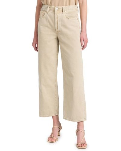 Citizens of Humanity Pina Low Rise baggy Crop Jeans - Natural