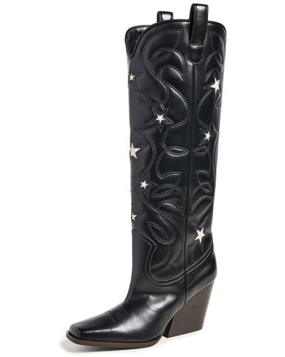 Stella McCartney Cowboy Cloudy Alter Mat Boots - Black