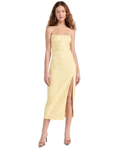 Amanda Uprichard Ivy Dress Yeow - Yellow