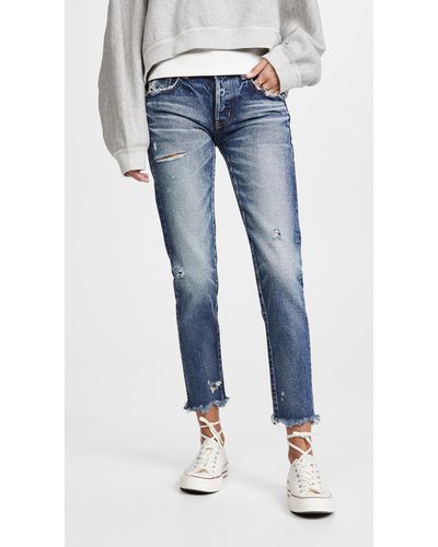 Moussy Mv Kelly Tapered Jeans - Blue
