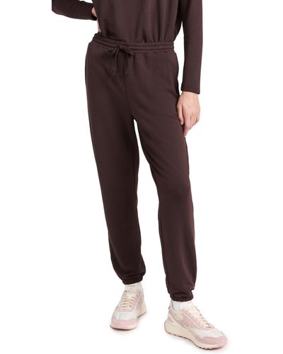 MWL by Madewell Wl By Adewell Superbrushed Easygoing Sweatpants - Black