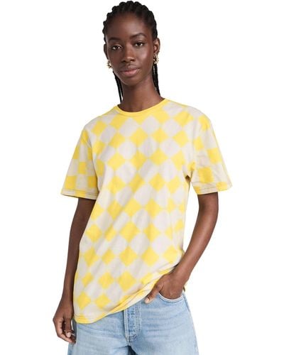 Studio 189 Hand-batik Cotton T-shirt - Yellow