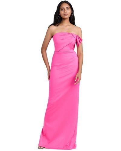 Black Halo Divina Gown - Pink