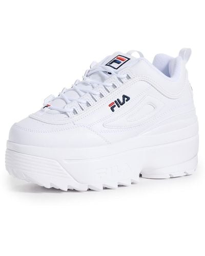 Fila Disruptor Ii Wedge Sneakers - White