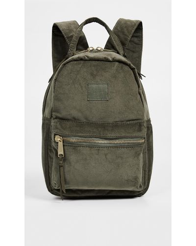 Herschel Supply Co. Nova Mini Corduroy Backpack - Green
