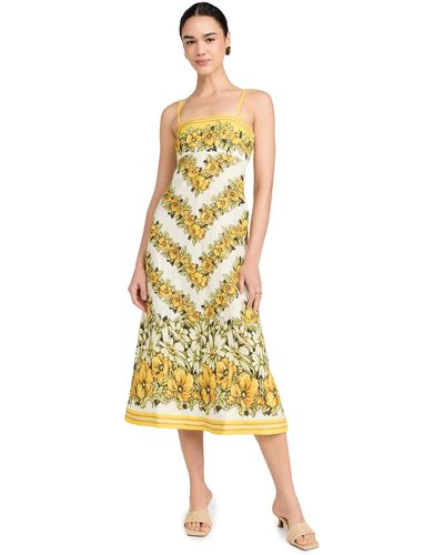 ALÉMAIS Gisela Day Dress - Yellow