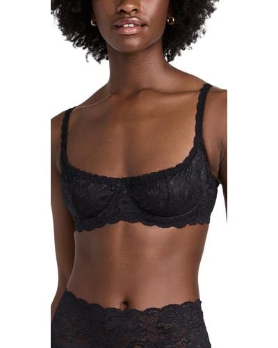 NWT BLACK TATIANA UNDERWIRE UNLINED BALCONETTE BRA-40F Size undefined - $13  New With Tags - From Chrissy