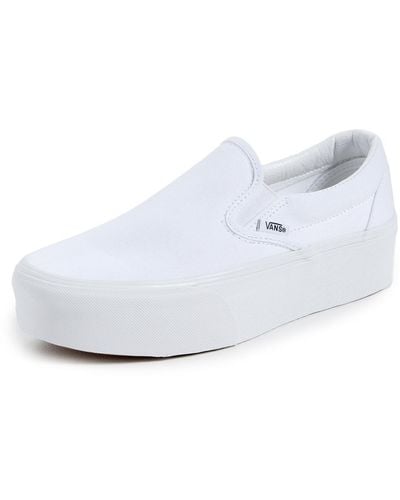Vans Ua Classic Slip-on Stackform Sneakers - White