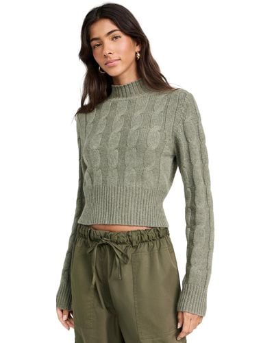 LeKasha E Kasha Murano Cashmere Sweater - Green