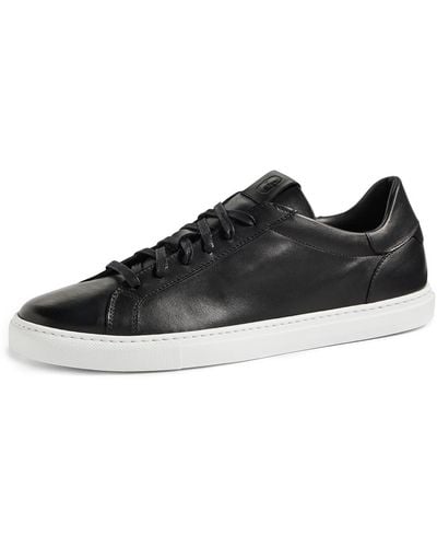 GREATS Reign Low Top Leather Sneakers - Black