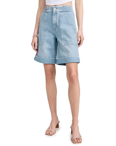 Mother Snacks! The Tasty Utility Shorts Cuff - Blue