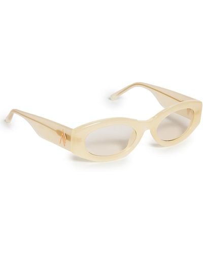 Linda Farrow X Attico Berta Sunglasses - White