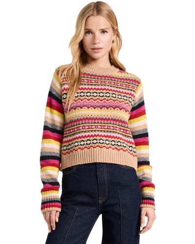 Molly Goddard Moy Goddard Charie Sweater Came Fairise - Multicolor