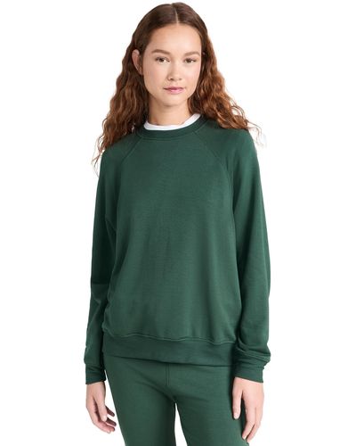 Splits59 Spits59 Andie Feece Sweatshirt Miitary - Green