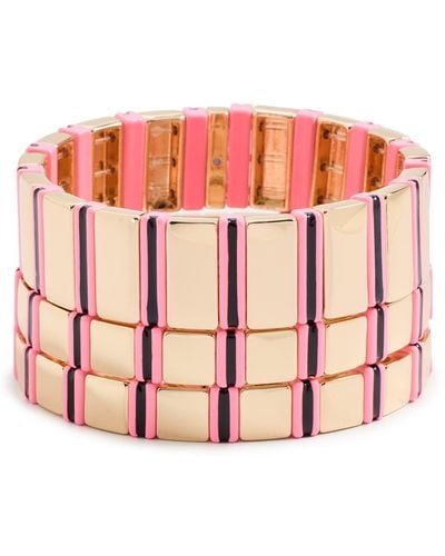 Roxanne Assoulin Well Tailored Bracelet - Pink