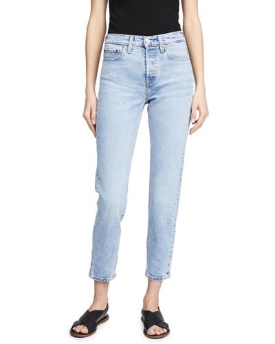 Levi's Wedgie Icon Fit Jeans - Blue