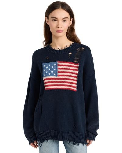 Denimist Deniist Flag Sweater - Blue