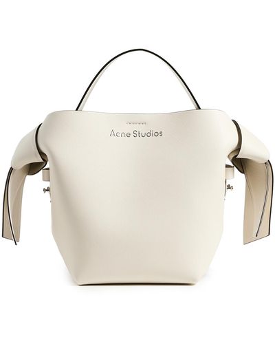 Acne Studios Musubi Mini Crossbody Bag - White