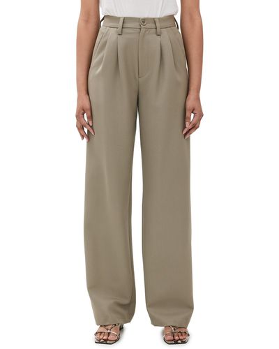 Anine Bing Carrie Pants - Natural