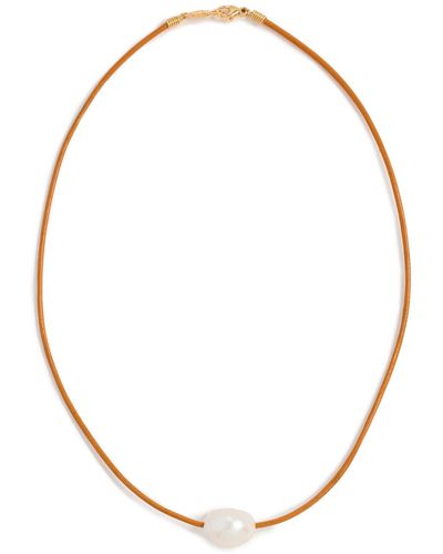 Chan Luu Pearl Necklace - White