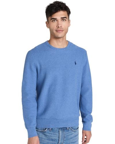 Polo Ralph Lauren Cotton Pullover Weater Blue Tone Heather