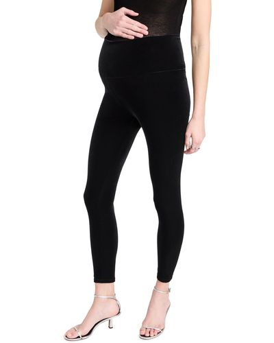 HATCH The Before, During And After Velvet leggings - Black